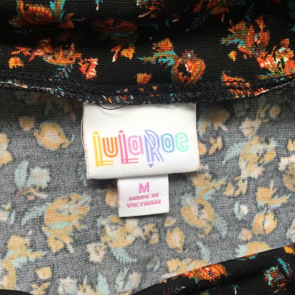 LuLaRoe Maxi Skirt Dress Size Medium Floral 90s - Picture 4 of 5